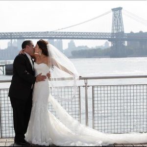 Enzoani Wedding gown & veil